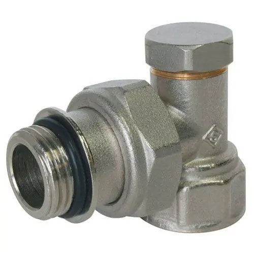 Coude laiton nickelé 1/2" (15/21) pour radiateur - Somatherm Promotion