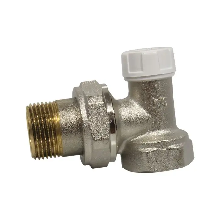 Prix Réduit Coude laiton nickelé 3/4" (20/27) pour radiateur - Somatherm