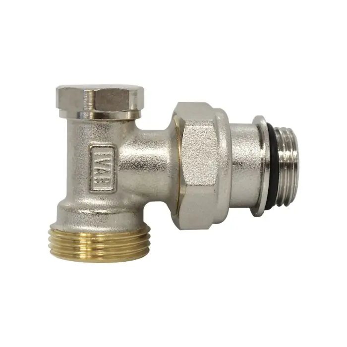 Coude laiton nickelé Mâle 3/4 Ek avec joint pour radiateur - Somatherm Usine Directe