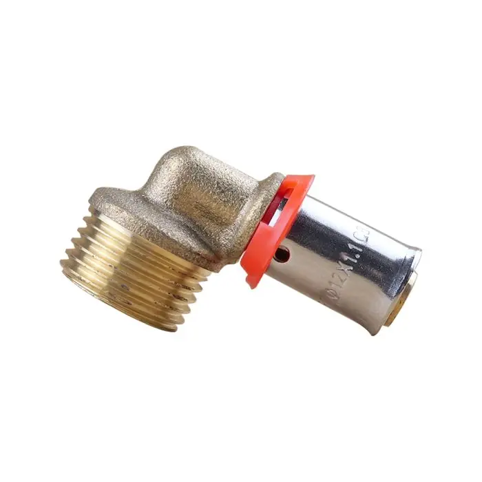Soldes Coude PER à sertir Ø12×1,1 – Mâle 1/2&Prime; (15/21) – IBP Bänninger