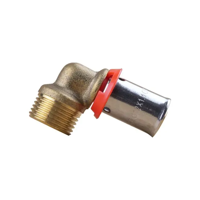 Offre Du Jour Coude PER à sertir Ø12x1,1 - Mâle 3/8" (12/17) - IBP Bänninger