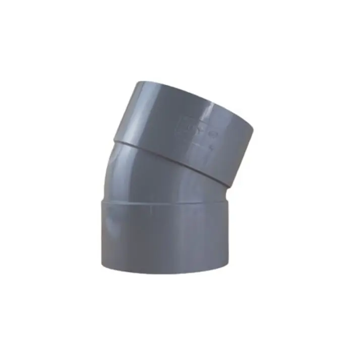 Coude PVC 22°30 Femelle Femelle Ø125 - First Plast Vente Flash