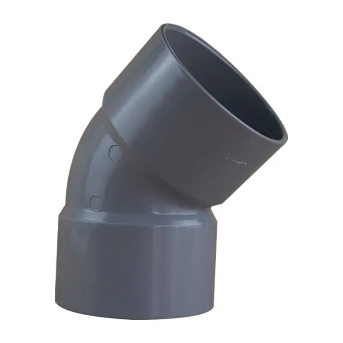 Coude PVC 45° Femelle/Femelle Ø80 - First Plast Usine Directe