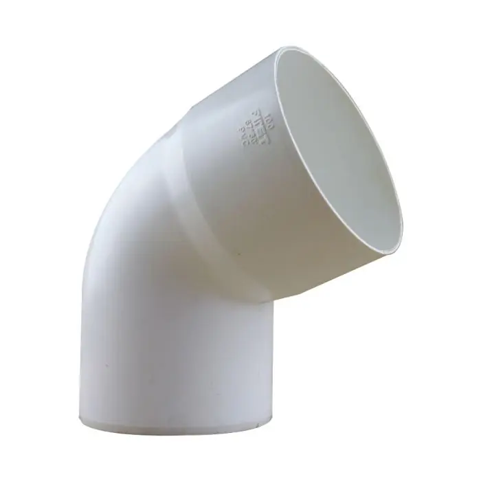 Coude PVC 67°30 MF pour tube Ø100 épaisseur 2.2mm - blanc - First Plast Commande En Gros