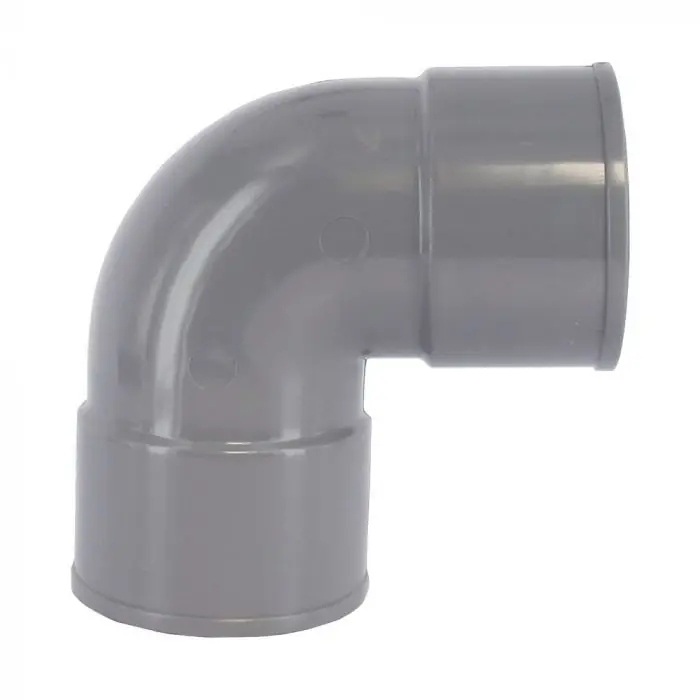 Coude PVC 87°30 Femelle/Femelle Ø100 - First Plast Remise