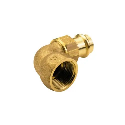 Dernier Modèle Coude union Femelle Femelle Ø18 x 1/2&Prime; (15/21) laiton à sertir et visser