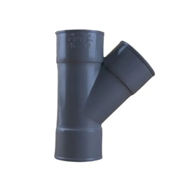 Culotte PVC 45° Femelle Femelle Ø40 - First Plast Certifié