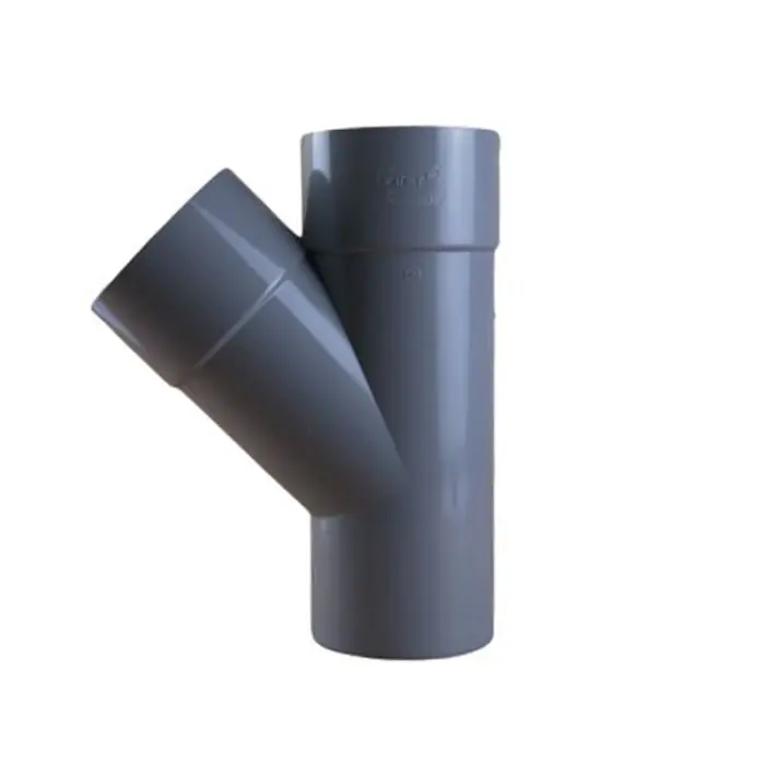 Culotte PVC 45° Mâle Femelle Ø100 - First Plast Bon Marché