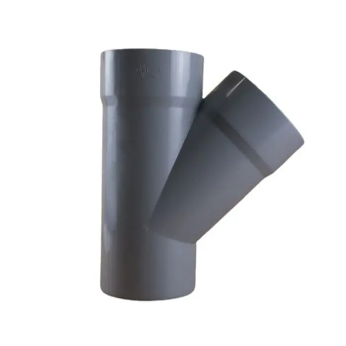 Retour Gratuit Culotte PVC 45° Mâle Femelle Ø125 - First Plast