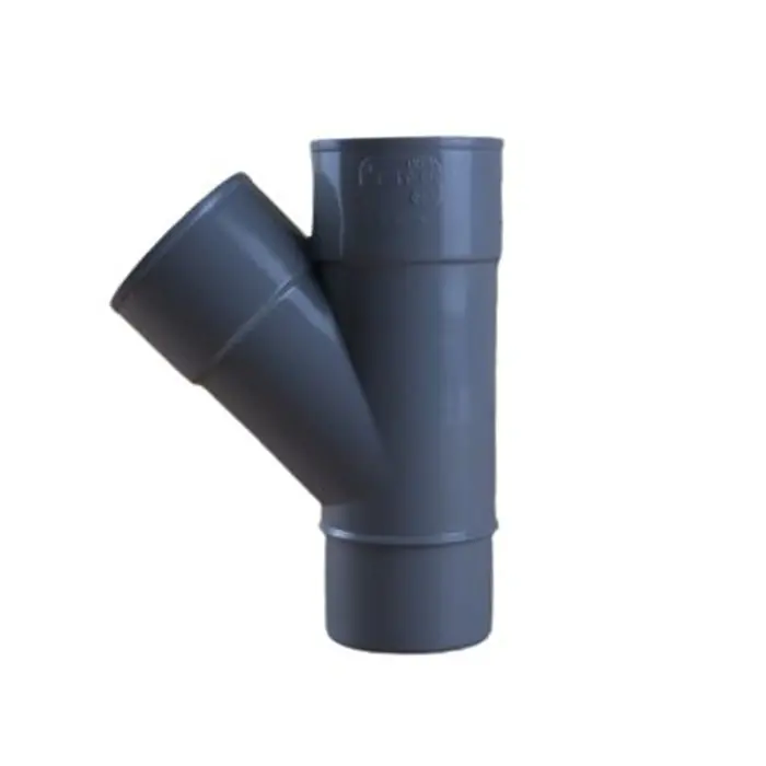 Culotte PVC 45° Mâle Femelle Ø50 - First Plast Réduction