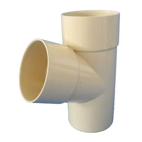 Commander Maintenant Culotte PVC 45° mâle femelle pour tube Ø80 épaisseur 3.2 mm- sable - First Plast