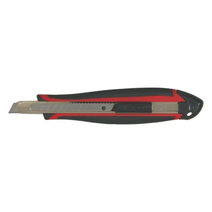 Cutter universel à manche bi-matière 9 mm Dernier Modèle