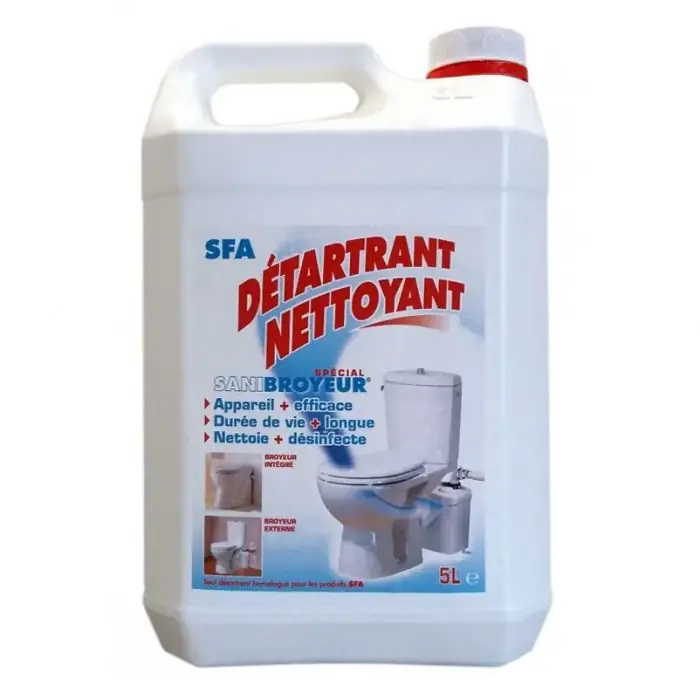 Prix Cassé Détartrant spécial sanibroyeur 5 litres