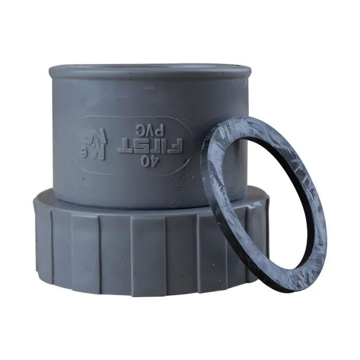 Douille PVC femelle écrou prisonnier Ø40-40 x 49 mm - First Plast Commande En Gros