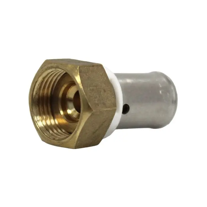 Raccord PER à sertir Ø12x1,1 - Femelle écrou Libre 3/8" (12/17) - IBP Bänninger Livraison Express