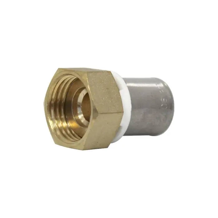 Raccord PER à sertir Ø16x1,5 - Femelle écrou Libre 1/2" (15/21) - IBP Bänninger Promotion