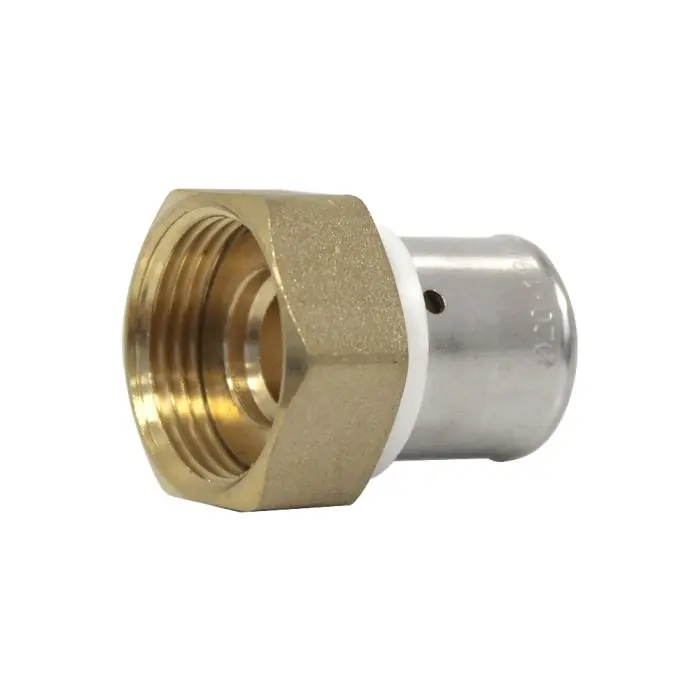 Produit De Marque Raccord PER à sertir Ø20x1,9 - Femelle écrou Libre 3/4" (20/27) - IBP Bänninger