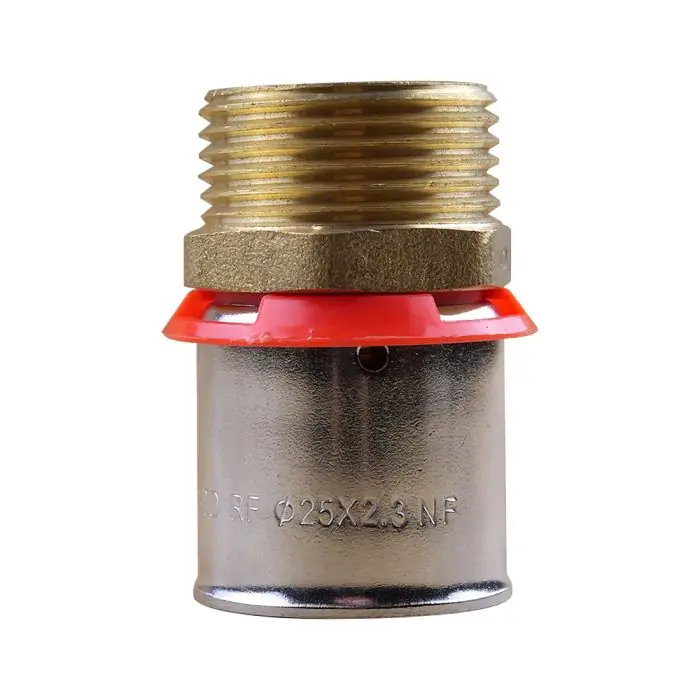 Achetez Aujourd&rsquo;hui Raccord PER à sertir Ø25×2,3 – Femelle écrou Libre 3/4&Prime; (20/27) – IBP Bänninger