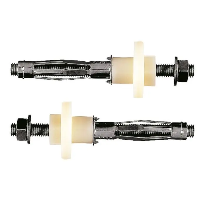 Nouveauté Fixations pour lavabos sur pieds dans supports creux WD HM Ø8 x 55 mm - Fischer