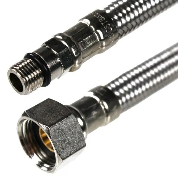 Commande En Gros Flexible robinetterie Femelle (12/17) 3/8" - Mâle M10 - longueur 50 cm - Watts