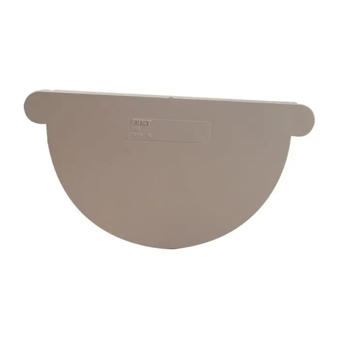Fond de gouttière PVC 33 - sable - First Plast Offre Spéciale