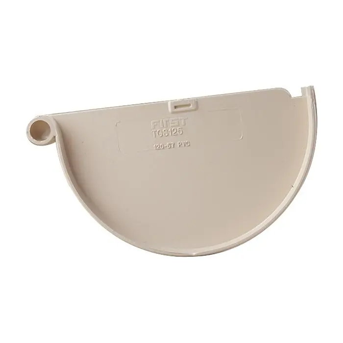 Fond de naissance pour gouttières PVC 25 - sable - First Plast Promotion