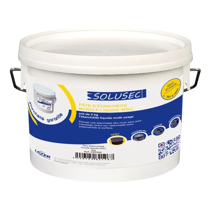 Acheter Direct Pâte étanchéité murale liquide (SPEC) - Pot 2kg (2.5m²)