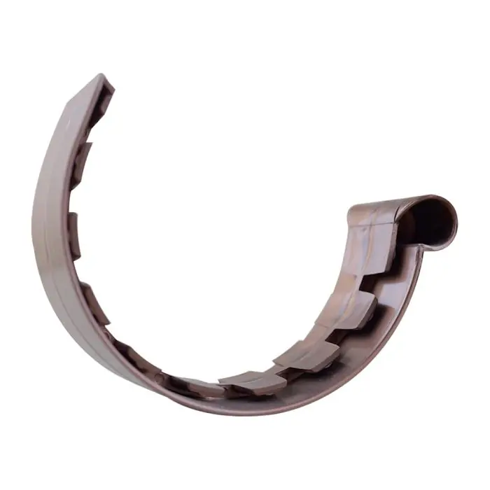 Jonction à coller PVC 25 demi-ronde - aspect cuivre - First Plast Vente Flash