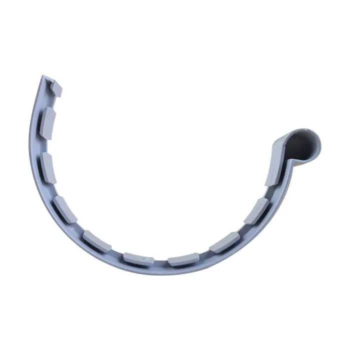 Jonction à coller PVC 33 demi-ronde - gris - First Plast Meilleur Choix