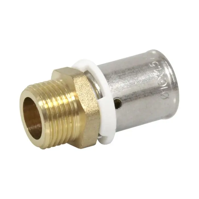 Raccord PER à sertir Ø16x1,5 - Mâle 3/8" (12/17) - IBP Bänninger Prix Choc