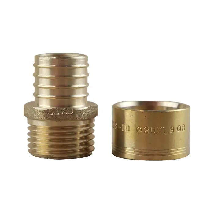 Solde Raccord PER à glissement Ø20 – Mâle 1/2&Prime; (15/21) – IBP Bänninger