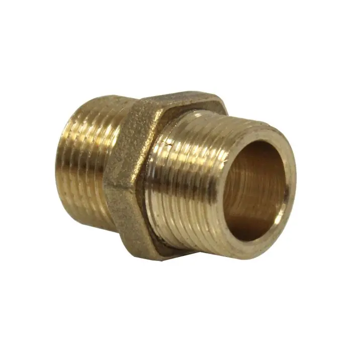 Petit Prix Mamelon Laiton Égal mâle/mâle 3/8" (12/17) - Arcanaute