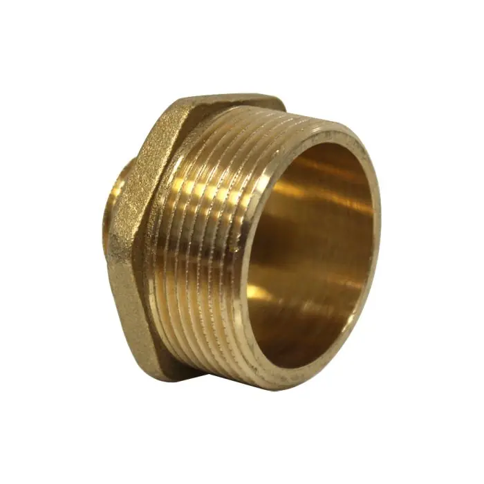 Prix Réduit Mamelon Laiton Réduit mâle/mâle 1"1/2-3/4" (40/49-20/27) - Arcanaute
