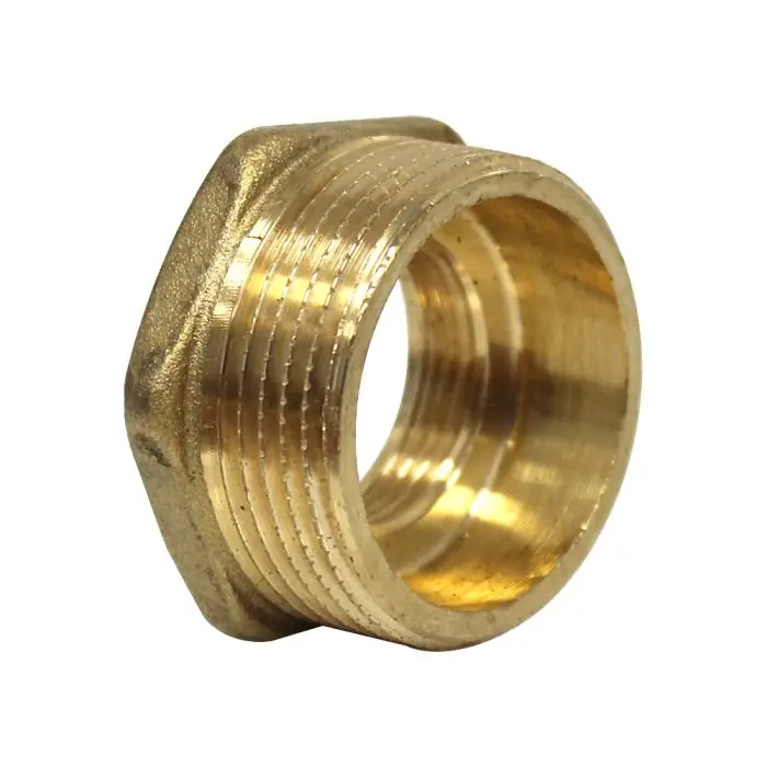 Haute Qualité Mamelon Laiton Réduit Mâle/Femelle 1"1/4-3/4" (33/42-20/27) - Arcanaute