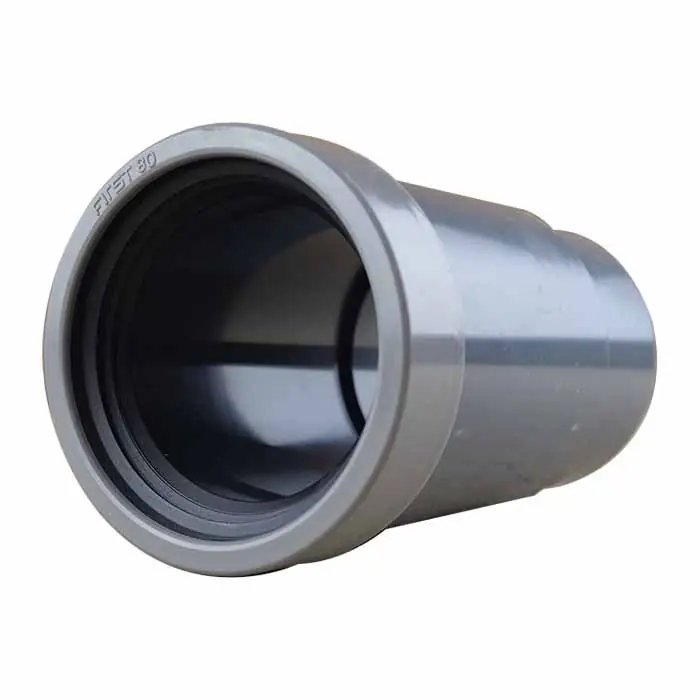 Dernier Modèle Manchon dilatation PVC Vertical / Horizontal mâle femelle Ø80 - First Plast