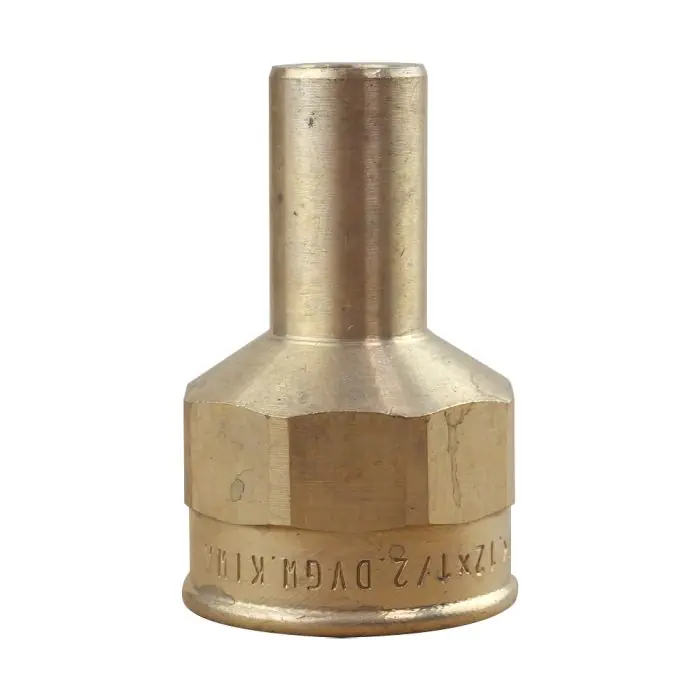 Manchon laiton à sertir et à visser - Mâle Femelle Ø12x1/2"(15/21) Certifié