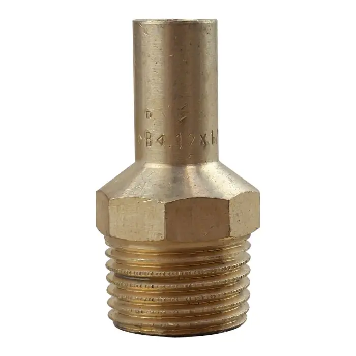 Raccord laiton à sertir et à visser - Manchon Mâle Mâle Ø12x1/2"(15/21) Petit Prix