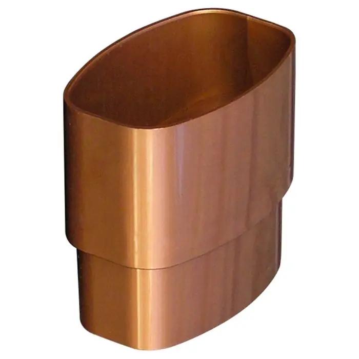 Manchon PVC MF pour tube BEST Øoval 92x57 - effet cuivre - First Plast Remise