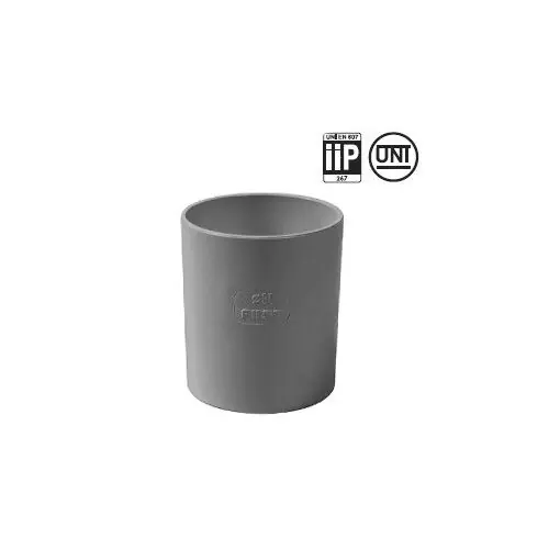 Achat Immédiat Manchon FF PVC pour tube de descente Ø100 – gris – First Plast