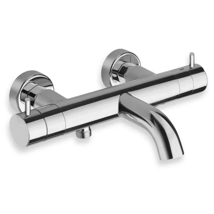 Robinet thermostatique bain/douche TRIVERDE Chromé – Cristina Ondyna Pas Cher