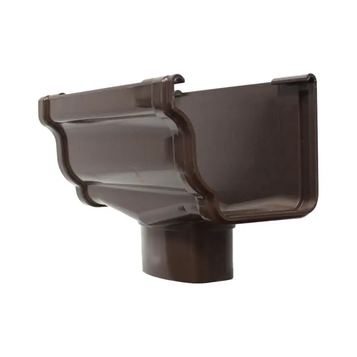 Naissance centrale BI-SYSTEM PVC BEST carrée - marron - First Plast Remise