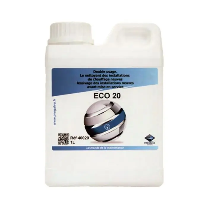 Nettoyant lessiviel installation chauffage ECO 20 (bidon 1 litre) Produit De Marque