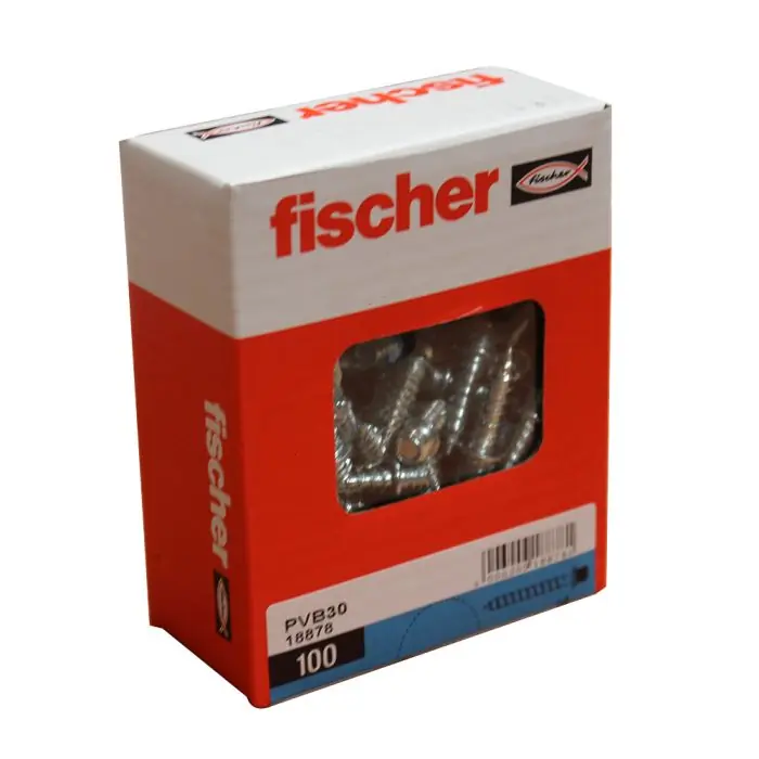 100 pattes à vis bois 7×150 – 7 x 30 mm – Fischer Promotion Saisonnière