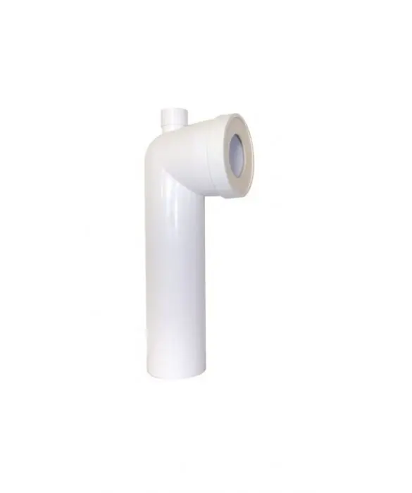 Pipe coudée longue 100 mm + prise air – Regiplast Meilleur Choix
