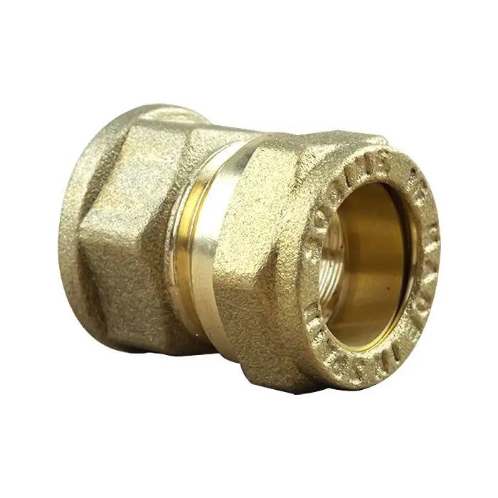 Jusqu'à Épuisement Des Stocks Raccord bicône droit Femelle 1/2" (15/21)-Cuivre 16