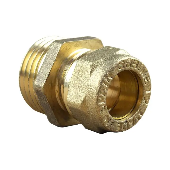 Raccord bicône droit Mâle 1/2" (15/21)-Cuivre 12 Meilleure Vente