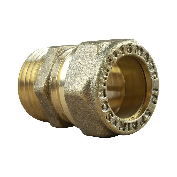 Raccord bicône droit Mâle 1/2" (15/21)-Cuivre 16 Satisfait Ou Remboursé