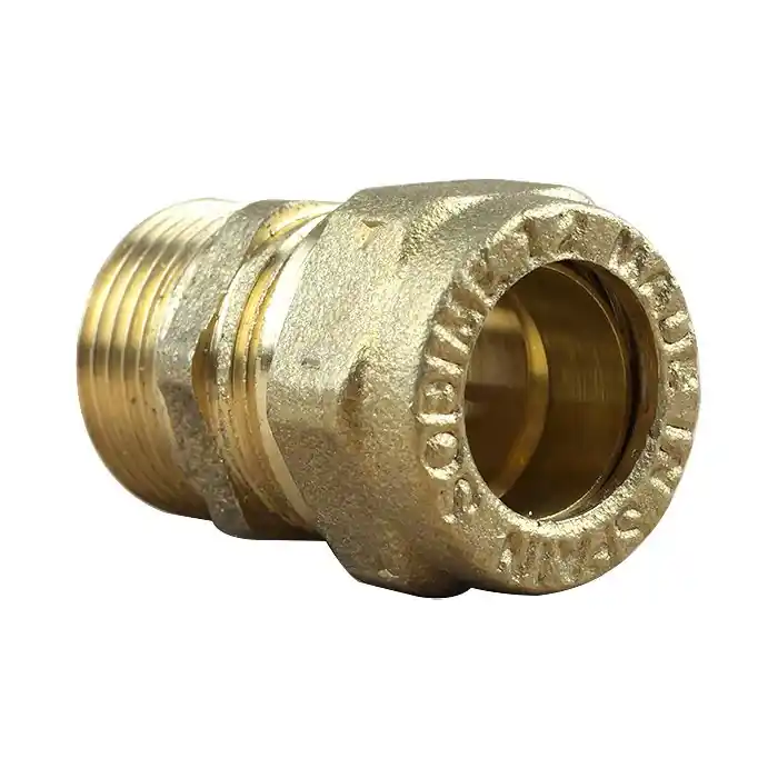 Raccord bicône droit Mâle 3/8&Prime; (12/17)-Cuivre 12 Prix Bas