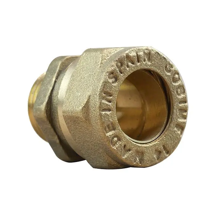 Bon Plan Raccord bicône droit Mâle 3/8&Prime; (12/17)-Cuivre 14