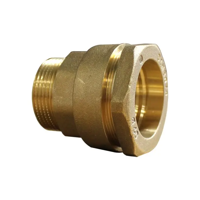 Bon Marché Raccord laiton droit mâle 1"1/4 (33/42) - pour tube PE Ø40 - Somatherm